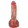 RealCockz Gode Curved Balls 16 x 3.5cm Marron